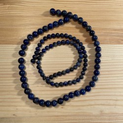 Fils de perles en lapis lazuli - 6mm|8mm