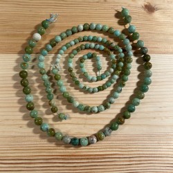 Fils de perles en turquoise de Mongolie - 6mm|8mm|10mm